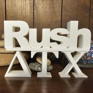 Custom Greek Rush Sign for Fraternities, Sororities, or other organizations