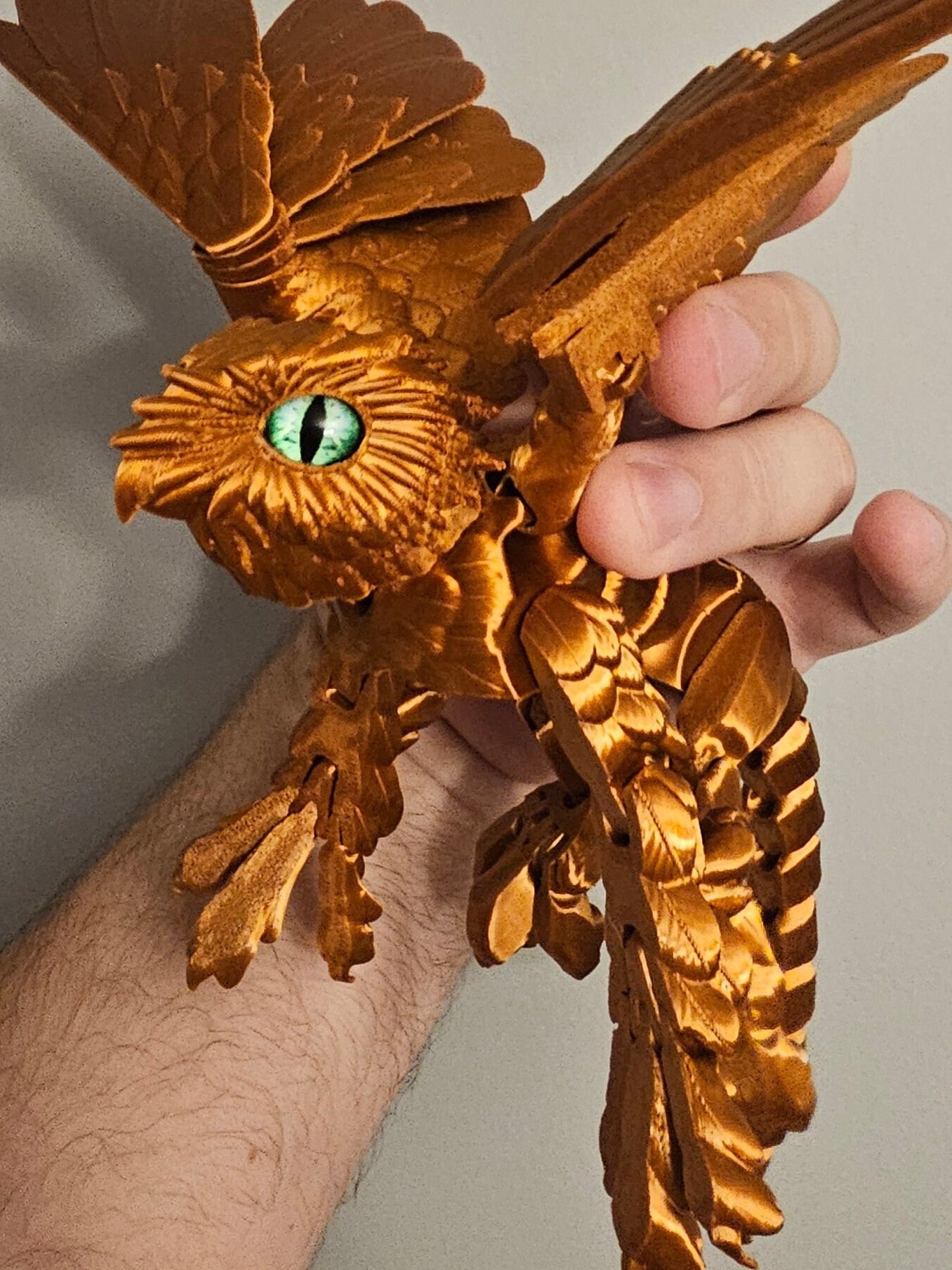Gelenkfliegender Greif