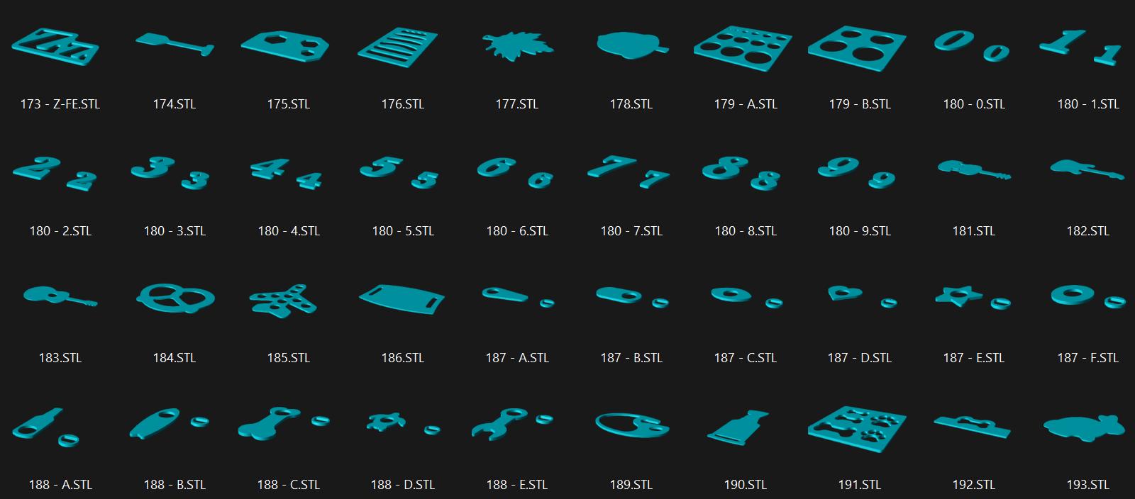 JUMBO Collection of Router Templates - Ready to 3D Print and Use! - Etsy
