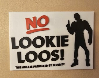 Kein Lookie Loos Gen V Schild