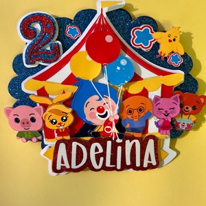 Cake topper Plim