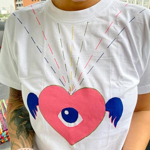hand painted T shirt