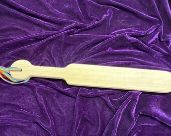 Solid Wood Spanking Paddle Wooden