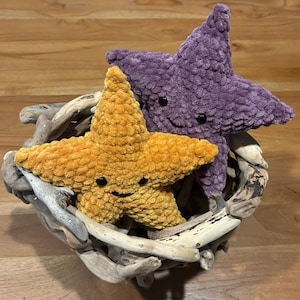 Crochet starfish