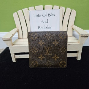 Louis Vuitton Monogram Panth Money Clip Card Used