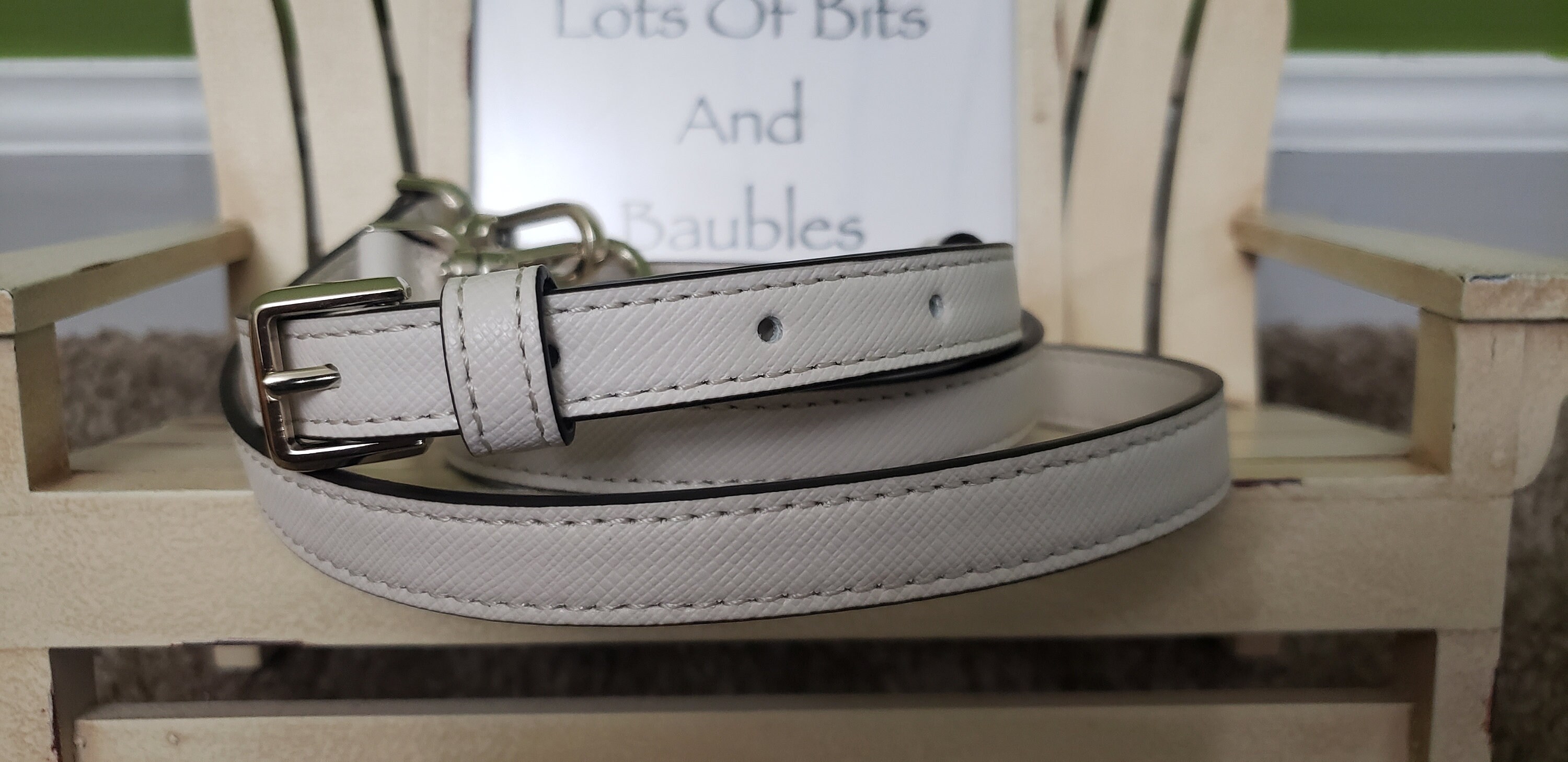 Kate Spade Leather Crossbody Replacement Strap W/ Silver Tone Etsy