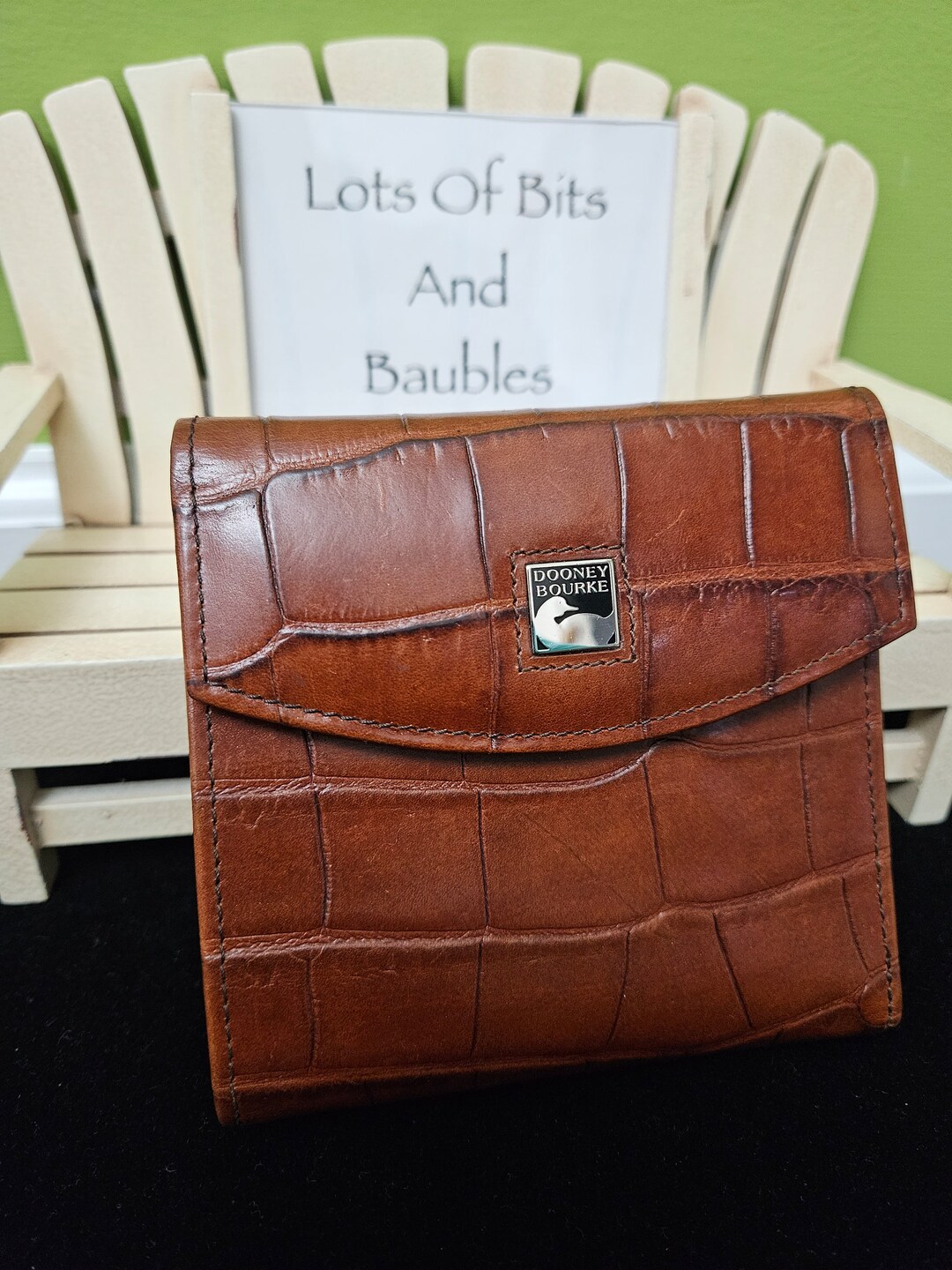 Dooney & bourke store croco wallet