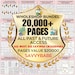 Whole Shop Mega Bundle, LIFETIME Entire Shop Planners Access, Unlimited ...