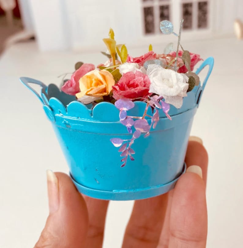 Miniature DIY Dollhouse Baskets SVG Cut Files Instructions PDF for