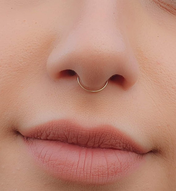 Thin septum hoop discount