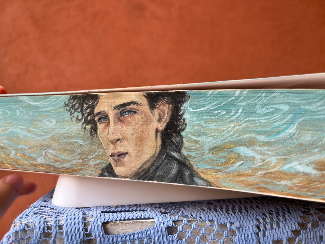 Frank Herbert Dune Fore Edge Painting Paul Atreides Etsy