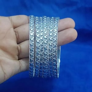 Sterling Silver Stacking Bangles - Semanario 7 Day Set