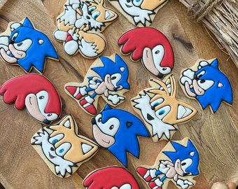 Sonic the Hedgehog Cookies