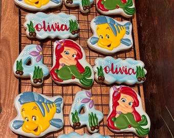 Little mermaid Cookies