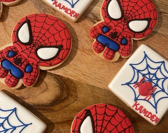 Spider-Man cookies