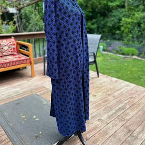 Machine Embroidered, blue thobe,Shawl Abaya, palestinian thobe, modest,tatreez,black abaya, tatreez,eid abaya,wedding abaya, hijabi modest