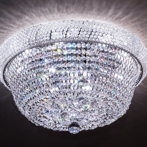 Nathalie chandelier | Ceiling lamp with Swarovski crystal