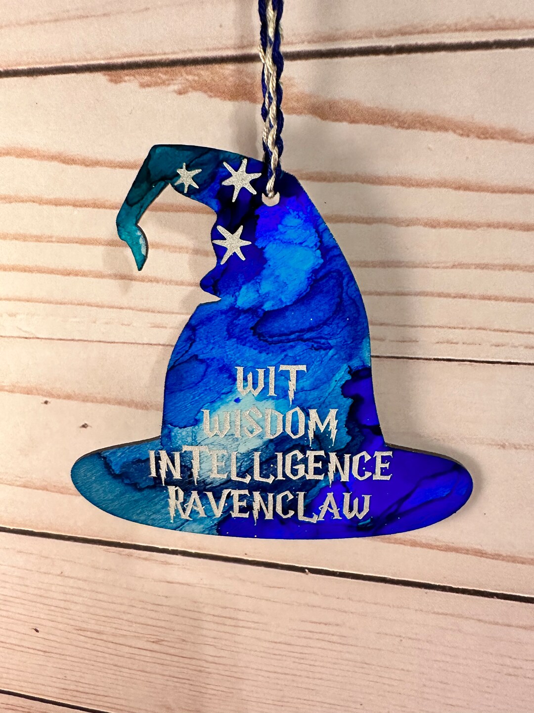 Ravenclaw House Traits Sorting Hat Ornament Etsy