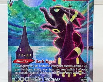Pokemon Umbreon VMAX Alternate Art Secret Rare Evolving Skies English