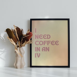 Kaffee IV Print
