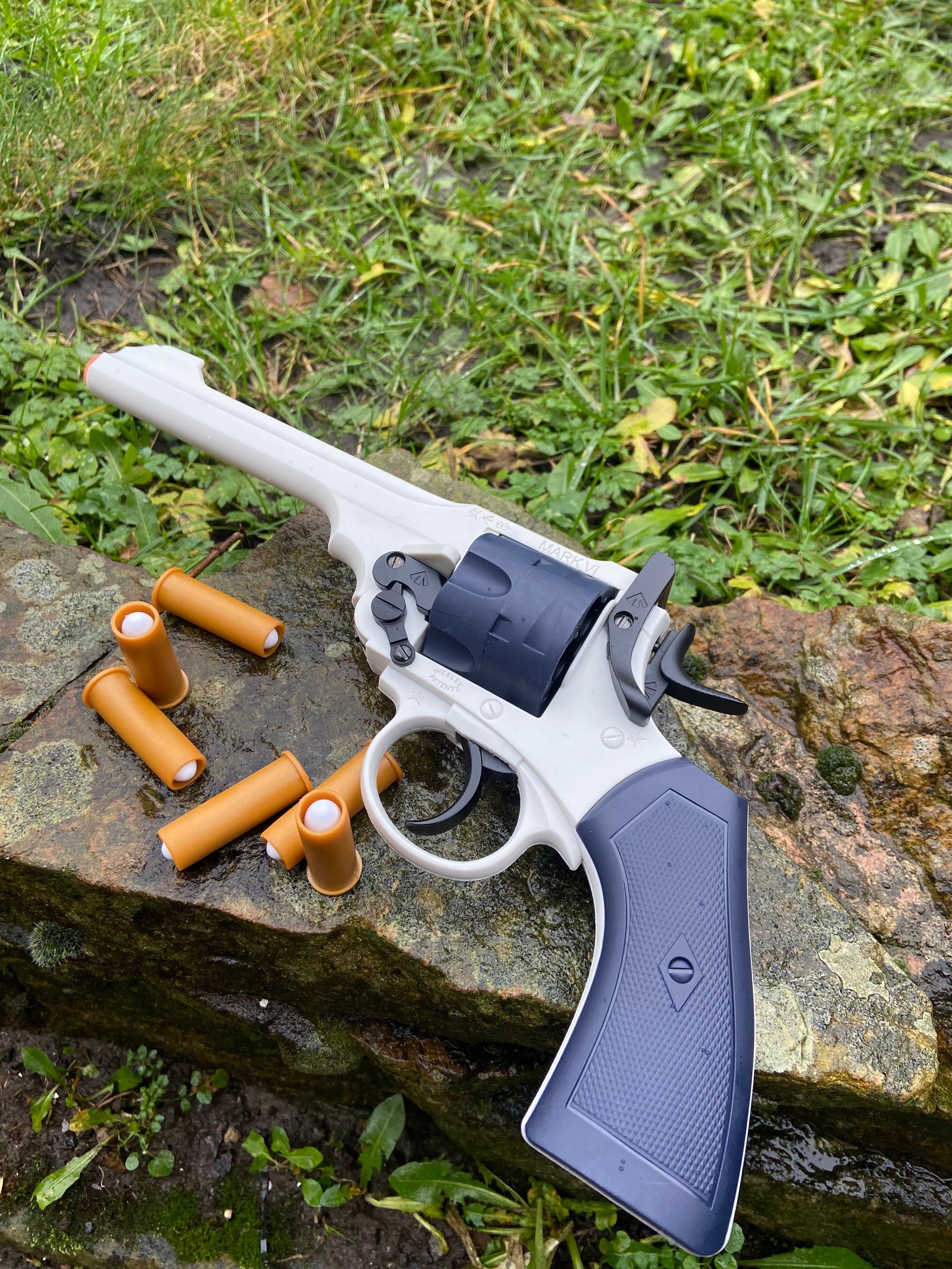 Pistolet revolver Webley pistolet jouet pour cosplay/accessoire à