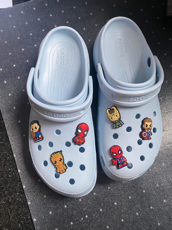 MARVEL the Avengers Croc Charms Jibbitz Etsy