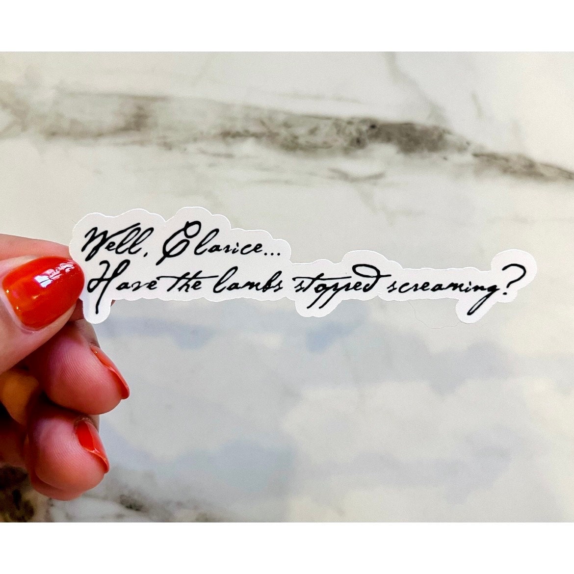 Hannibal Lecter, Clarice Starling, Silence of the Lambs, the Death's-head  Hawk Moth, Water-resistant Stickers, Handwash Only - Etsy, image size:1170x1170