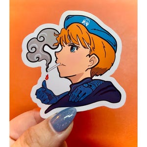 Fragile, Fragile Express, Death Stranding illustration, BB, Sam Porter, Bridges, Water-Resistant, Handwash Only Sticker