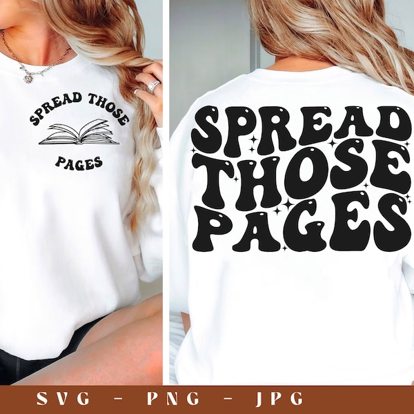 Spread Those Pages Png, Smut Svg Cutting File, Spicy Books Png, Smut Png, Romance Smut Reader Png, Book Png, Book Svg, Book Lover Svg