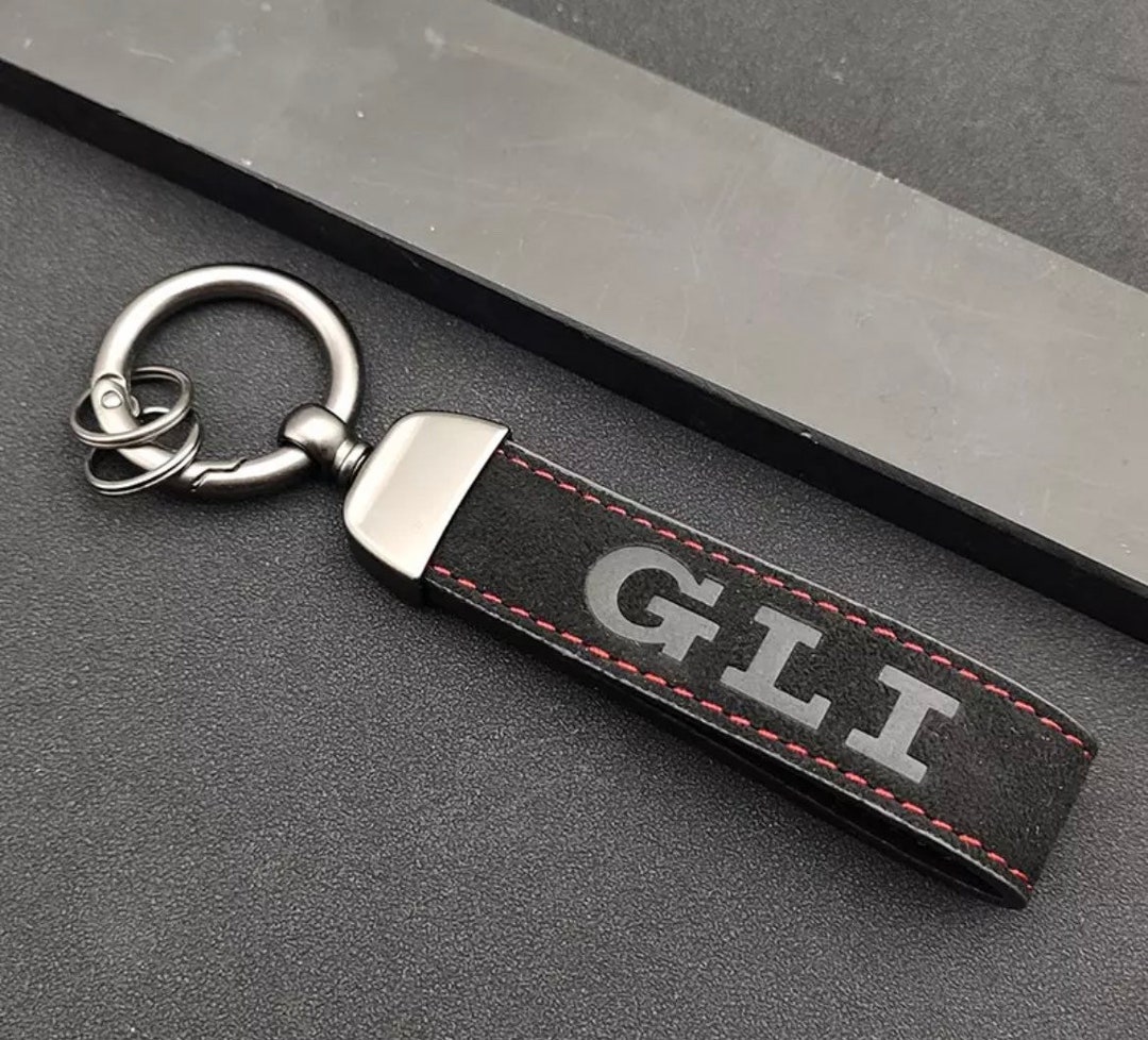 For Gli Golf Tsi Gtd Luxury Accessory Leather Key Chain for Etsy