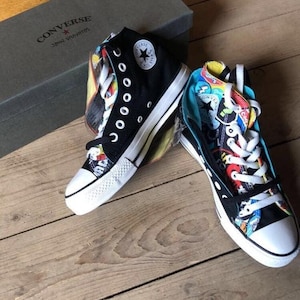 Gorillaz converse for sale deals