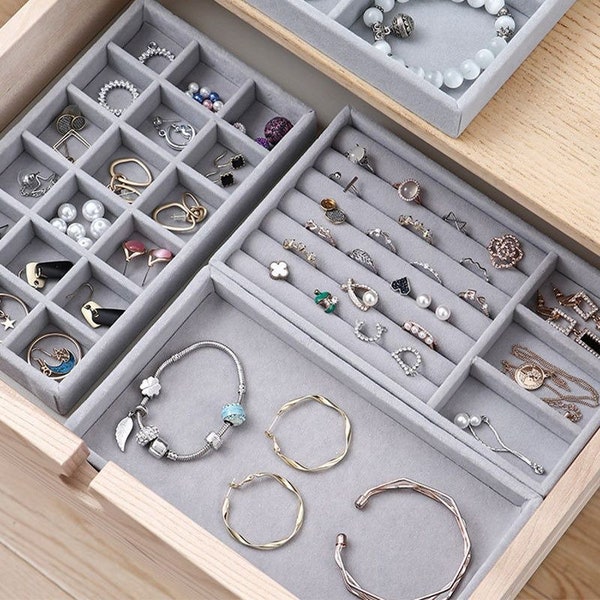 Portable Jewelry Display Case Etsy