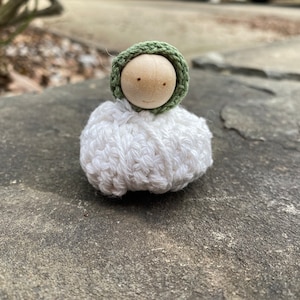 Baby Pumpkin Fairy Doll (white)
