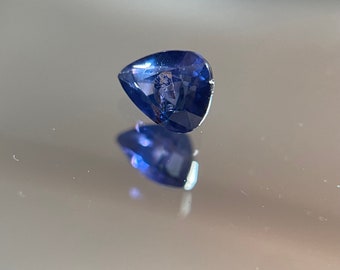 1.10 ct Color Change Sapphire, Pear Cut, Sri Lanka