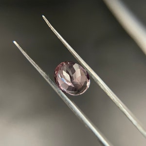 Rare 4.42 Ct Pink Diaspore, Color Change Gemstone, Oval Cut, With ...