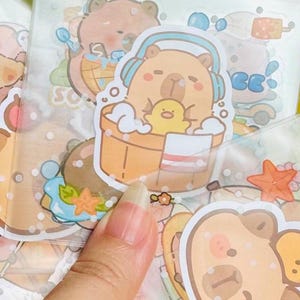 CAPYBARA Sticker Sheets (3)