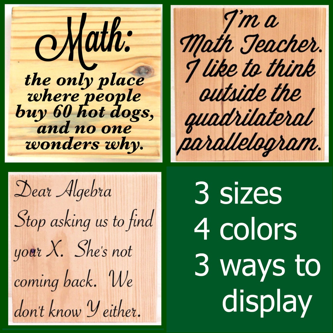 Weird Math Signs This item is unavailable - Etsy