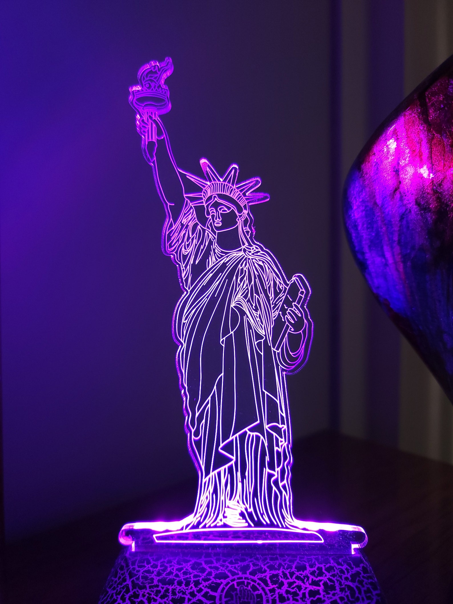 Statue of Liberty Night Lamp, NY Bedside Lamp, Night Light, Statue of