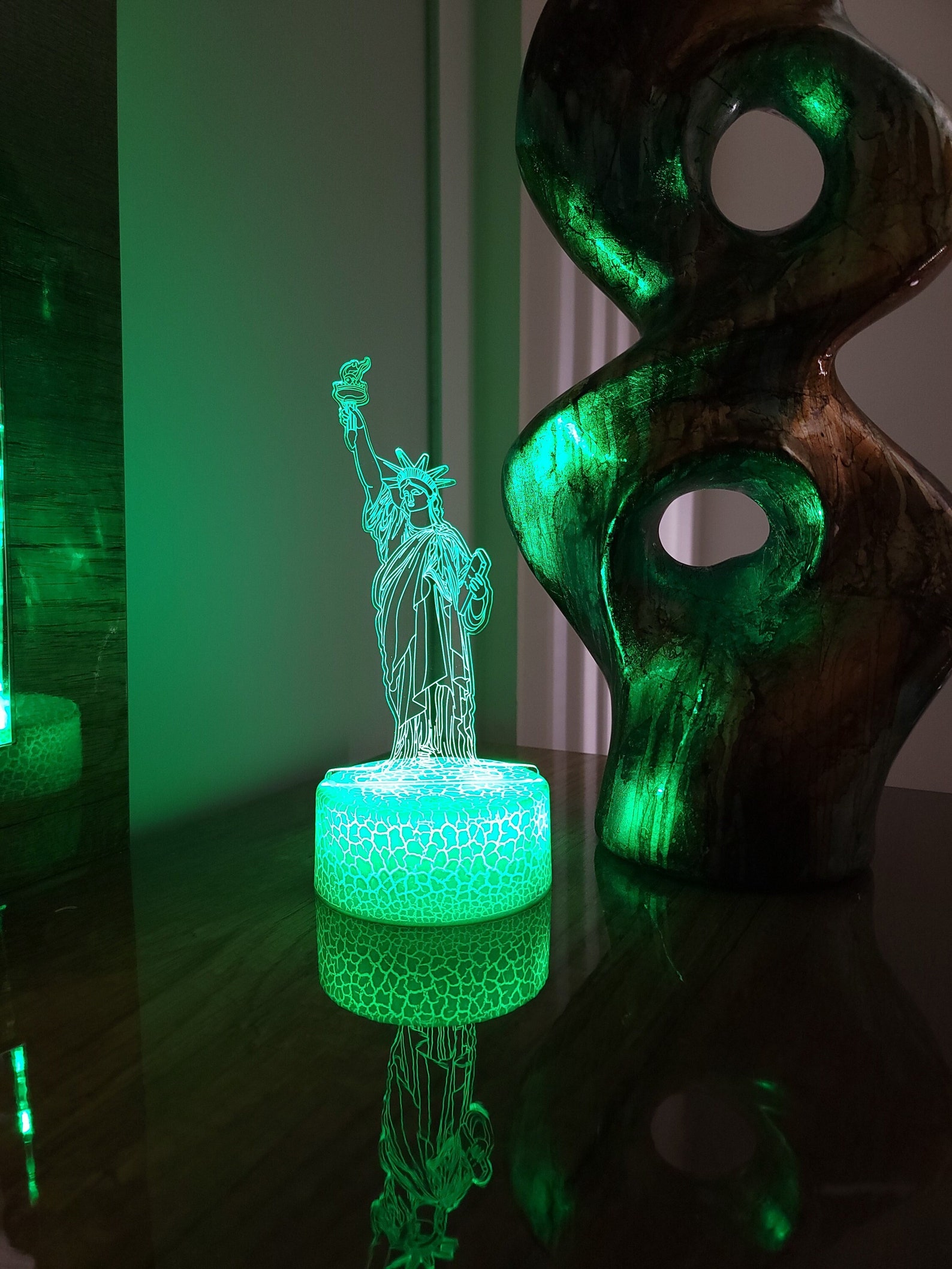 Statue of Liberty Night Lamp, NY Bedside Lamp, Night Light, Statue of