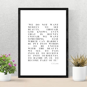 C.S. Lewis Quote