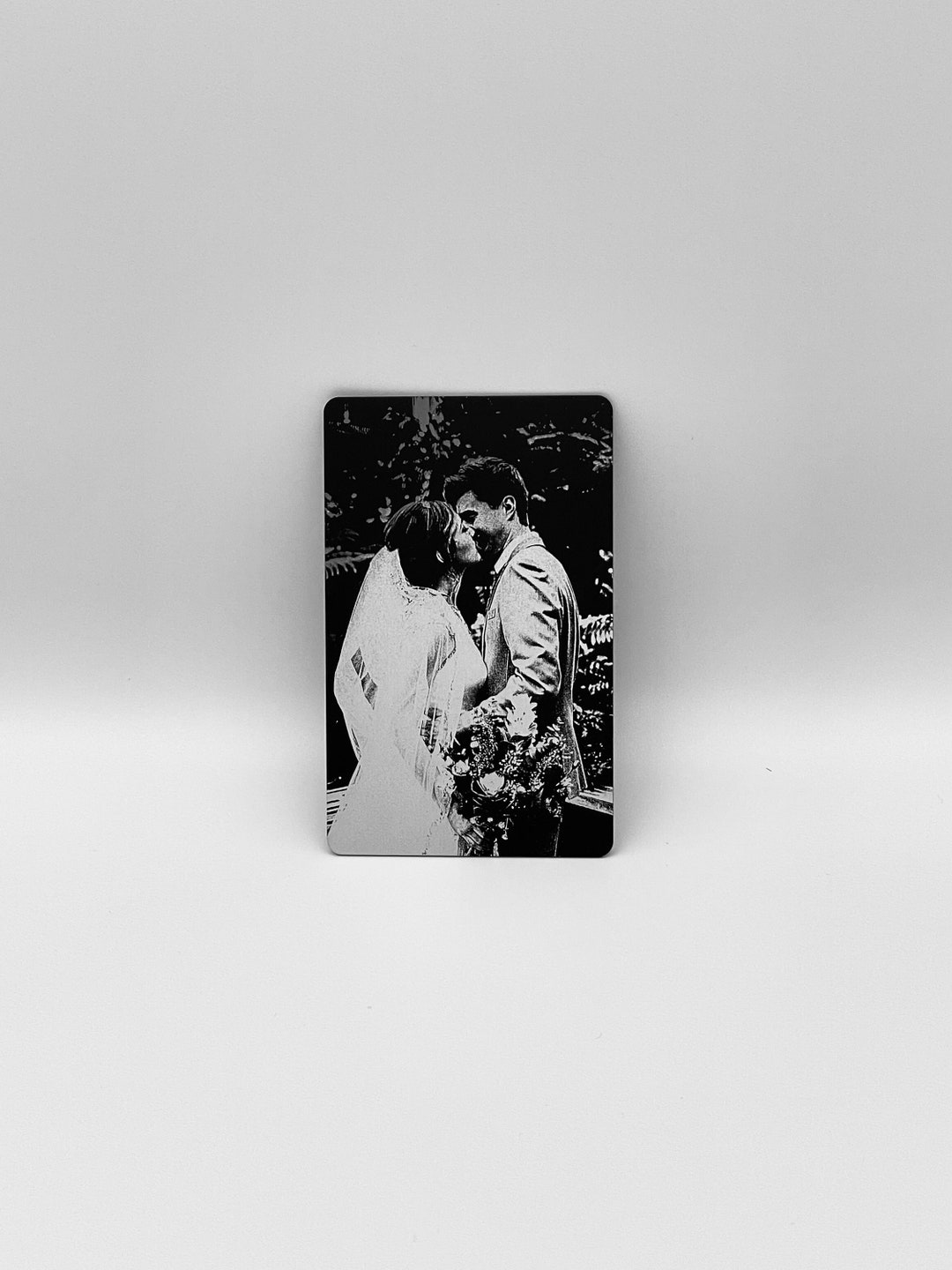 Personalized Photo Wallet Card Custom Wallet Card Laser Etsy