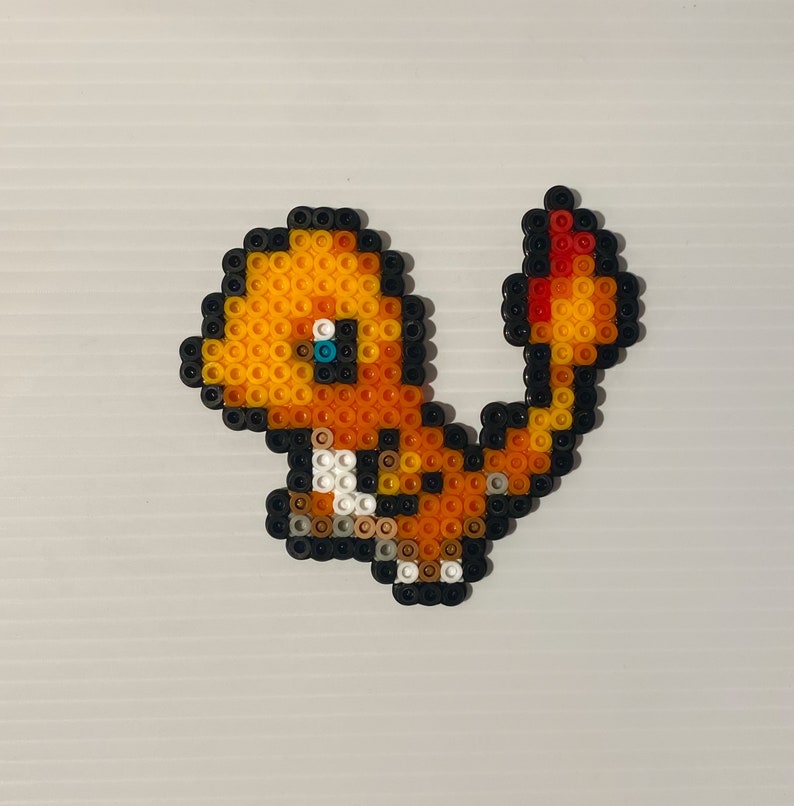 POKÉMON STARTER PERLERS Charmander Squirtle Bulbasaur Kandi Etsy