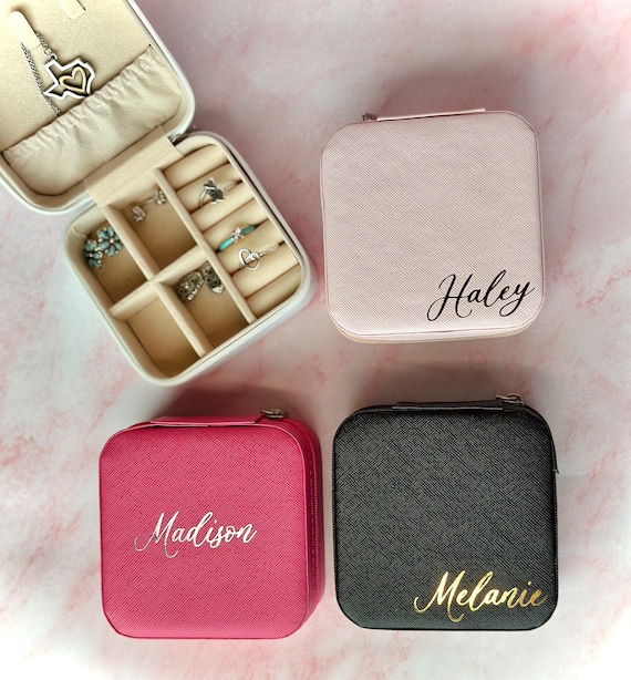 Buy Travel Jewelry Box Custom Honeymoon Gift Proposal Bridesmaid