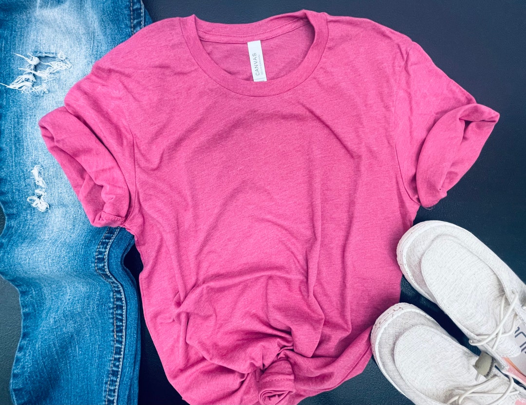 Plain Bella Canvas Shirt Blank Tshirt Blank Bellacanvas Etsy