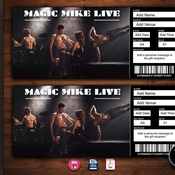 Magic Mike Calendar Etsy Canada