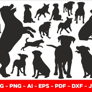 Dog silhouettes Svg, bundle dog silhouettes png bundle cricut cut files cutting files dog silhouette bundle
