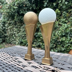 Golf Trophy, Golf Cup Trophy, Golf Championship, Golf Tournament Awards, Gift, 3D Printed