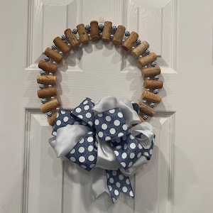 Wine Cork Wreath
