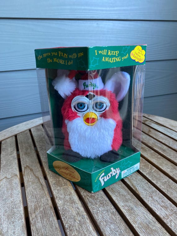 NEW IN BOX!!! 1999 Christmas Furby - Etsy