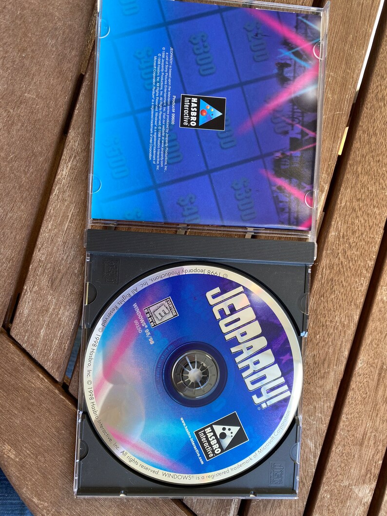 Jeopardy Cd-rom Computer Game - Etsy UK